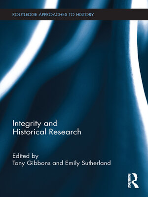 cover image of Integrity and Historical Research